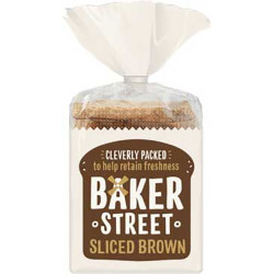 BAKER STREET BREAD BROWN SLICED