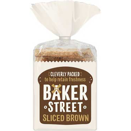 BAKER STREET BREAD BROWN SLICED