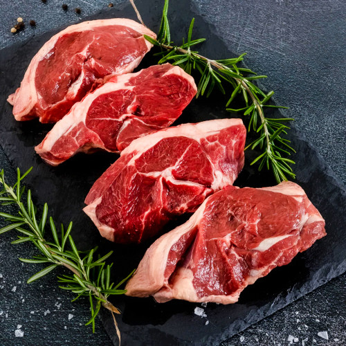 LAMB BACK CHOPS PER KG